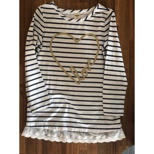 OSHKOSH Bigosh 3/4 length sleeve shirt